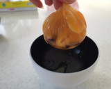 レンジで簡単✩明石焼き風巾着たまご作り方5写真
