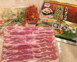 ノンメタポークサムギョプサル風おにぎらず作り方1写真