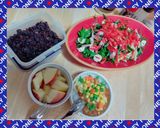 鶏ひき肉♥香味野菜たっぷりキーマ♥作り方4写真