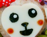 キャラ弁 さる 簡単 干支 動物作り方4写真