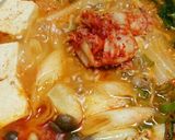 酒粕入りキムチ鍋作り方7写真