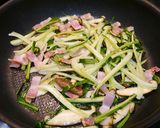 簡単！青梗菜イタリアン(トリュフソース)作り方3写真