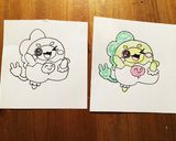 キャラ弁☆ひみつのここたま☆ゲラチョ作り方1写真