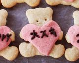 型抜きクッキー（ハート抱っこクマちゃん)作り方23写真