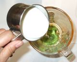 簡単！パンケーキ♪ふわふわ黒豆・抹茶作り方3写真