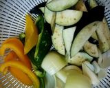 野菜たっぷり麻婆茄子作り方1写真