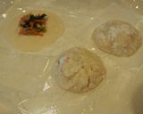 残った餅とあり合せ野菜でお手軽おやき作り方10写真