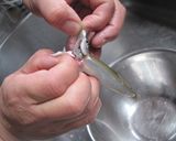 ワカサギ、チカで作る簡単おつまみ。作り方2写真