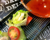 ダイエット★しっとり胸肉と野菜の生春巻き作り方7写真