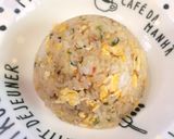 基本しっとり胸肉のスープ使用餡かけ炒飯作り方3写真