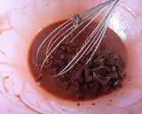 焼きチョコクッキーwith塩作り方4写真