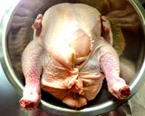 参鶏湯ローストチキン作り方5写真