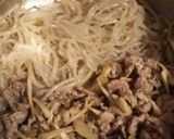 すき焼きのタレで牛肉とゴボウのキンピラ作り方4写真