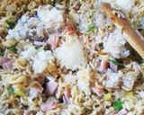 サッポロ一番味噌ラーメンそば飯作り方6写真