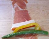 プロシュートの野菜巻き作り方2写真