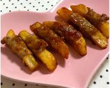 こども大好き♡フライドポテトの甘辛肉巻き作り方7写真
