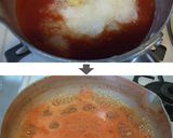 柚子味噌みぞれの酸っぱいトマトにゅう麺。作り方2写真