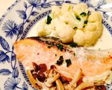 鮭とカリフラワーのクリームソース＊＊作り方5写真