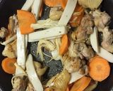 お雑煮材料あまりもん炒め作り方4写真