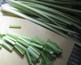 うるいと焼きサバの煮込み作り方1写真