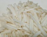 【冷凍するだけ】もしものときの大根の皮!作り方1写真