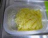 ぱらぱら卵炒飯にカニカマあんかけ作り方1写真