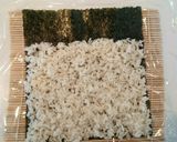 ラップで簡単✾丸かぶりしやすい恵方巻き作り方12写真