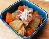 圧力鍋で♪牛すじの煮込みあっさりver作り方9写真
