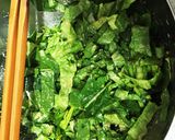 豆腐のニンニクごまポン酢サラダ作り方3写真