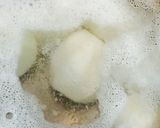 干し椎茸と里芋の含め煮作り方3写真