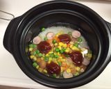 炊き込み御飯のケチャップライス作り方2写真