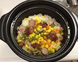 炊き込み御飯のケチャップライス作り方3写真