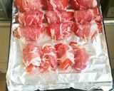 トマトと豚肉の串焼き作り方3写真