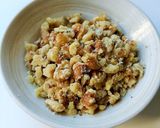 懐かしい~小豆入胡桃ご飯餅のぽたぽた焼✿作り方2写真