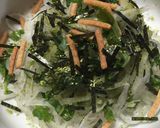 大根のお茶漬け海苔和え作り方1写真