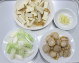 ほたてと厚揚げのしょうが炒め作り方1写真