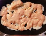 簡単♪ほくしゃき山芋の明太マヨチーズ焼き作り方5写真