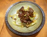 牛肉とキャベツのオイスター炒め♪作り方6写真
