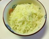 蒸しキャベツ×トマト×もずく酢サラダ作り方2写真