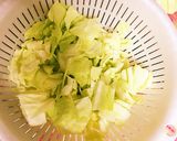 簡単★キャベツとコンビーフのチャンプル作り方3写真