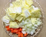 鮭と白菜の食べるミルクスープ作り方2写真