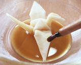 お茶のもてなし菓子✿鶴の砂糖せんべい作り方2写真
