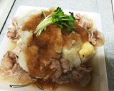 豚バラ大根おろしの豆腐ステーキ作り方8写真