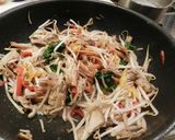 野菜炒めメンマ入り作り方1写真