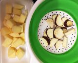 フライパン*豚さつま芋りんごのトマト煮込作り方2写真