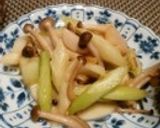 チャチャっと簡単♪　セロリと帆立の炒め物作り方8写真