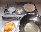 米粉のふわっとロールケーキ｡:+*.゜作り方1写真