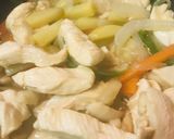 鶏肉の五目野菜炒めオイスターソース風味作り方3写真