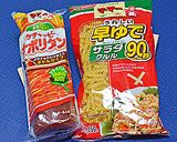 サラダクルルでトッポギ風♪時短レシピ作り方1写真
