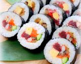 節分✿七福の恵方巻(太巻き寿司)作り方34写真